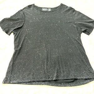 Sparkly black shirt